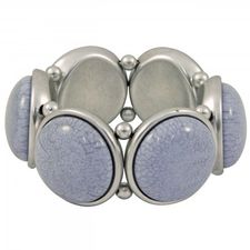 Flexi Armband mit Perlenoptik Flexi Armband mit Perlenoptik