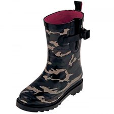 Kinder Regenstiefel mit seitlicher Schnallenapplikation Kinder Regenstiefel mit seitlicher Schnallenapplikation