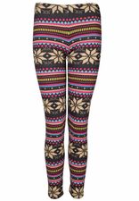 kuschelige Leggings mit Wintermotiven kuschelige Leggings mit Wintermotiven