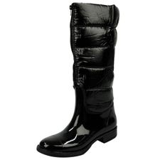 Trendy Regenstiefel in gesteppter Optik Trendy Regenstiefel in gesteppter Optik