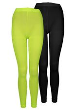 3/4 Leggings in trendigen Neonfarben 3/4 Leggings in trendigen Neonfarben