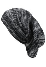 Trendy Beanie Mütze in schwarz/weiß Trendy Beanie Mütze in schwarz/weiß
