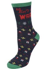 Socken mit weihnachtlichen Motiven Socken mit weihnachtlichen Motiven