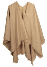 Tolle Ruana in der Trendfarbe Camel Tolle Ruana in der Trendfarbe Camel
