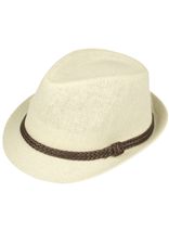 Trendy Trilby Hut in der Sommervariante Trendy Trilby Hut in der Sommervariante