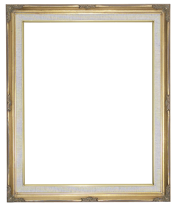 white and gold picture frames