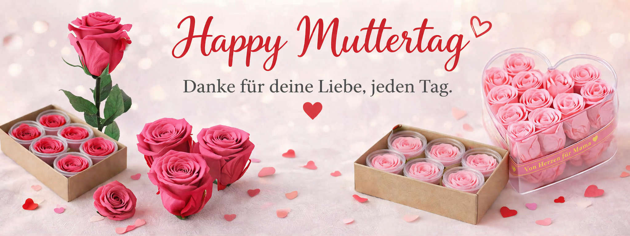 stabilisierte Rosen & Blumen