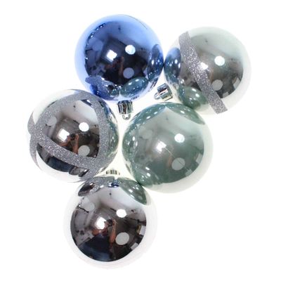 SOLUSTRE Weihnachtskugel Kappen 100 Stück | Silber Kunststoff Kappen Für Christbaumschmuck