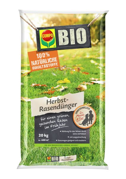 COMPO BIO Herbst-Rasendnger 20 kg | eBay.de