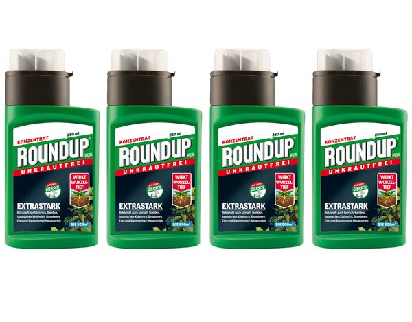  107 16 1l ROUNDUP Spezial Unkrautfrei Konzentrat 250 Ml Bek mpfen 
