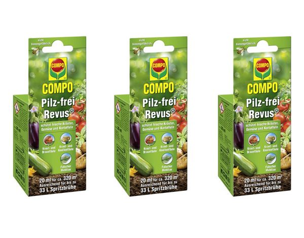 COMPO Pilz-frei Revus 60 ml Mehltau Knollenfule Freiland Pilz | eBay.de