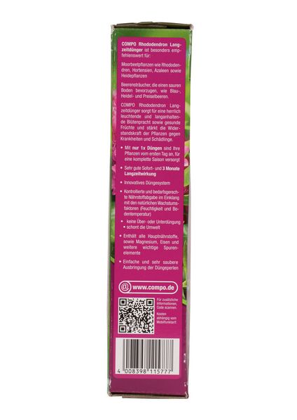 COMPO Rhododendron Langzeit-Dnger 2kg Spezialdnger Gartendnger | eBay.de