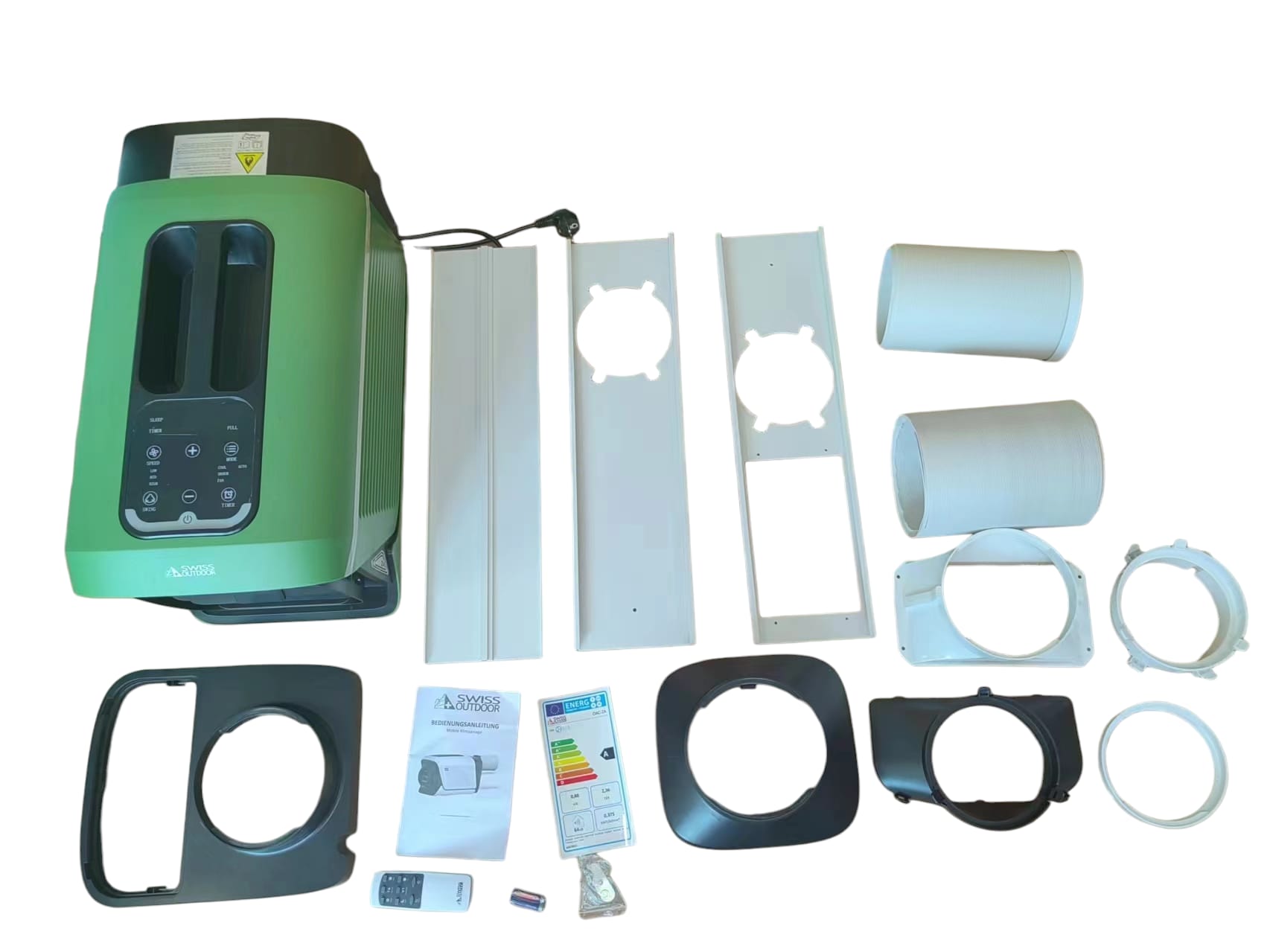 Eurom AC3501 - Climatizzatore split, Wifi + App, per roulotte, camper Eurom AC3501 - Climatizzatore split, Wifi + App, per roulotte, camper