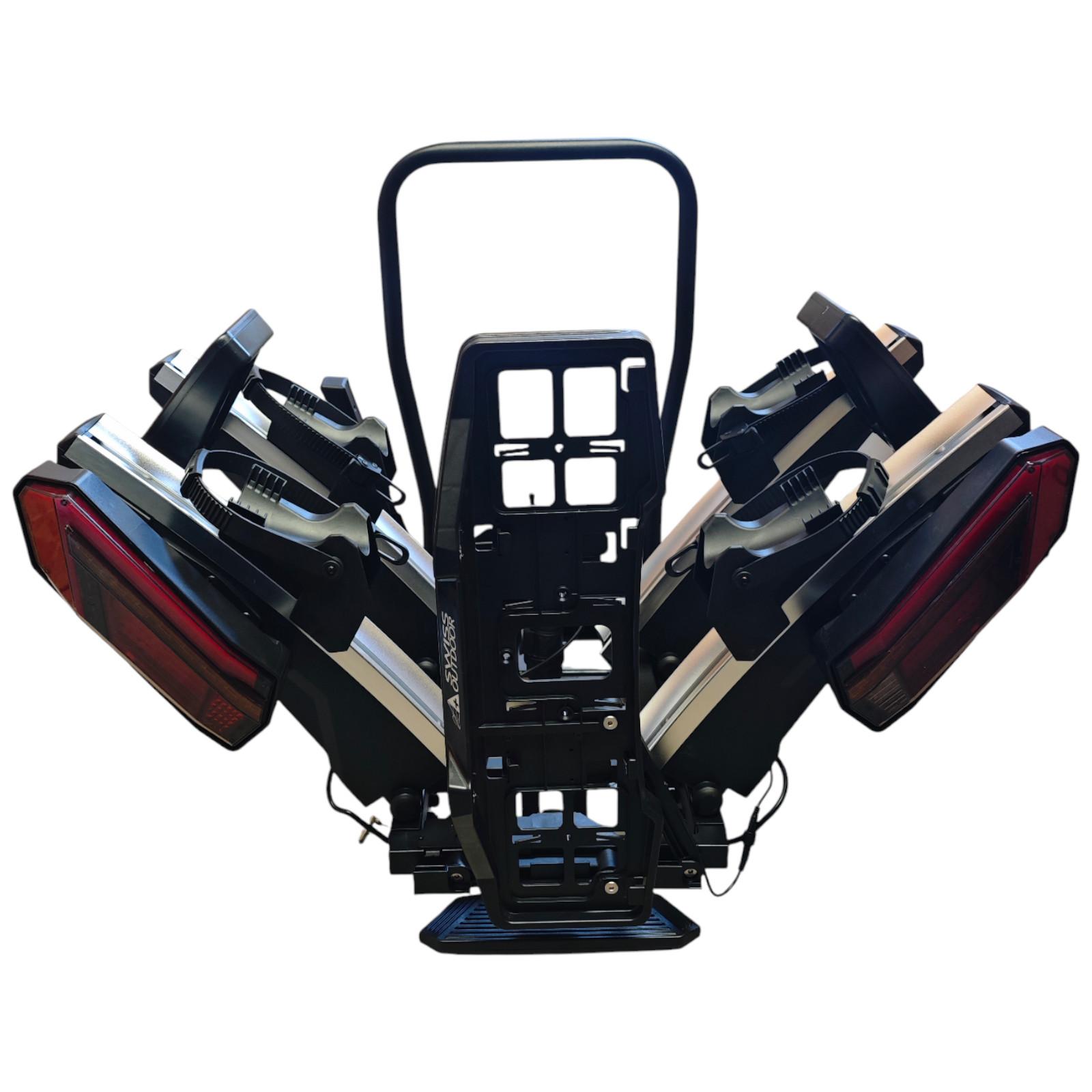 SwissOutdoor Fahrradträger Für 2 E-Bikes - Klappbar Bis 60kg