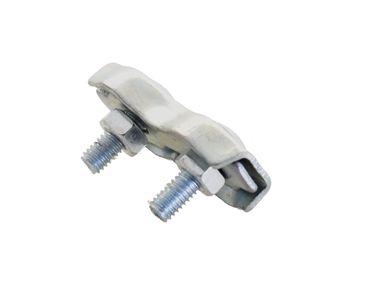 KART CABLE CLAMP 2MM (THROTTLE CABLE) WITH DOUBLE SCREW, BRAND NEW! 1