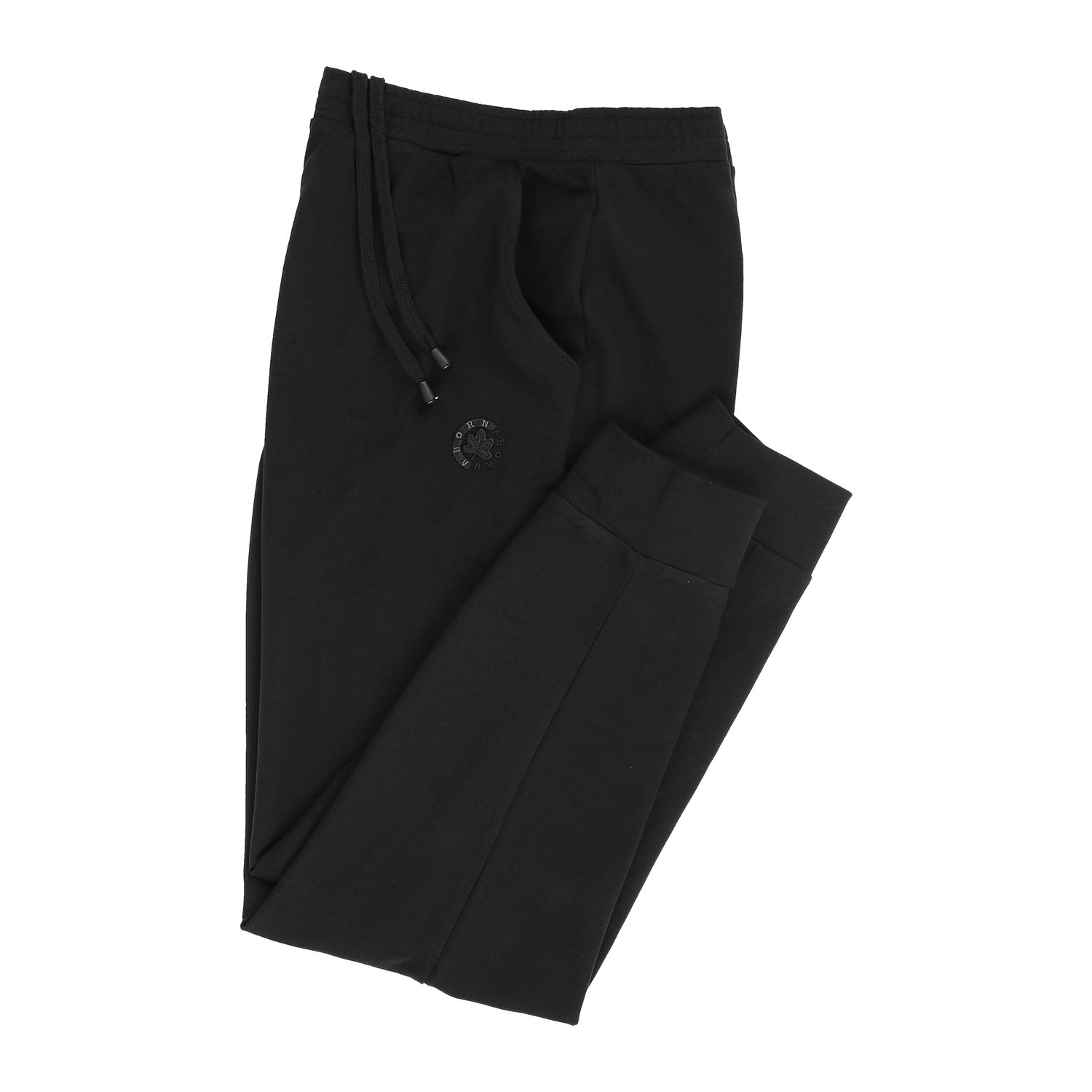 Pantalon de Jogging Noir Grande Taille Ahorn Sportswear