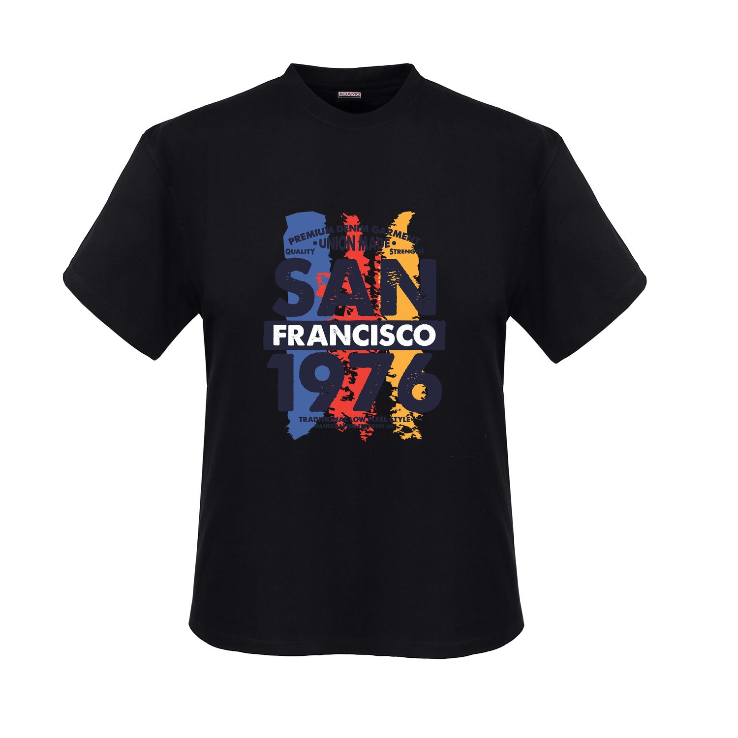 12XL Herren T-Shirt Shirt Bedruckt Kurzarm Shirts Baumwolle Übergrößen 2XL
