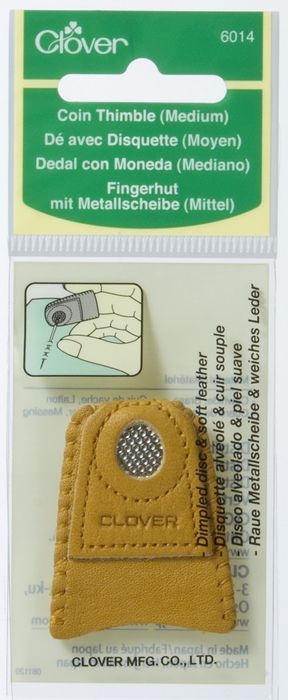 Fingerhut aus Leder (mittel) Fingerhut aus Leder (mittel)