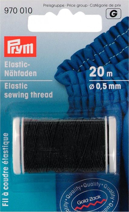 Elastic-Nähfaden (schwarz) Elastic-Nähfaden (schwarz)