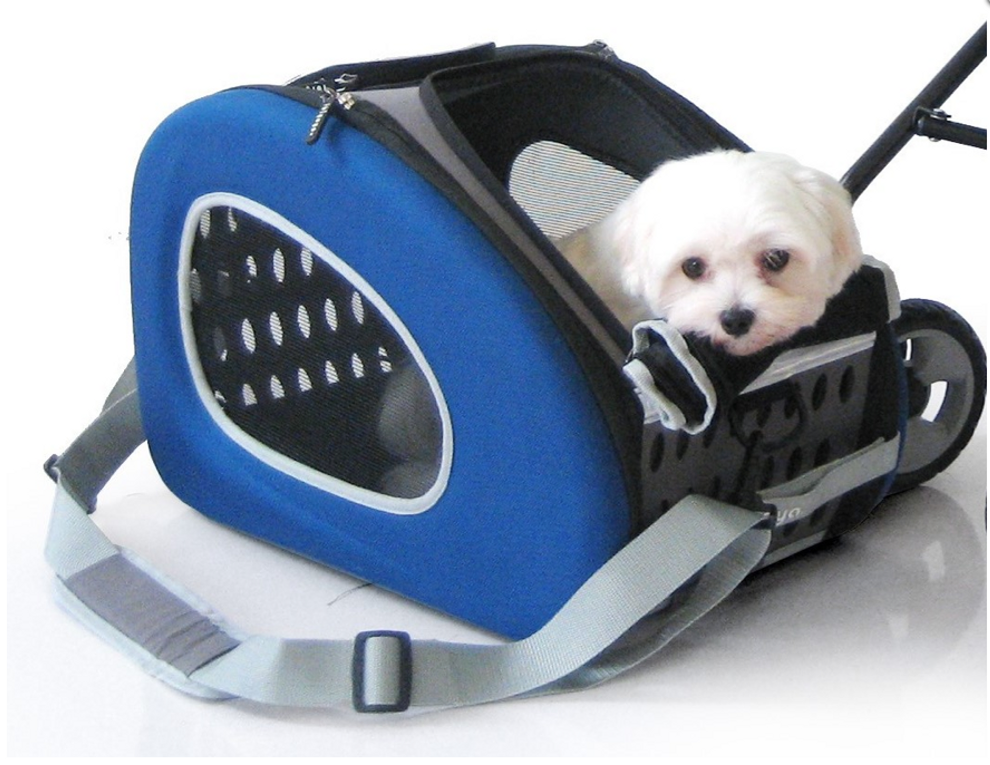 Pet Stroller InnoPet® 5 in 1 chocolate Hundewagen bis 7kg