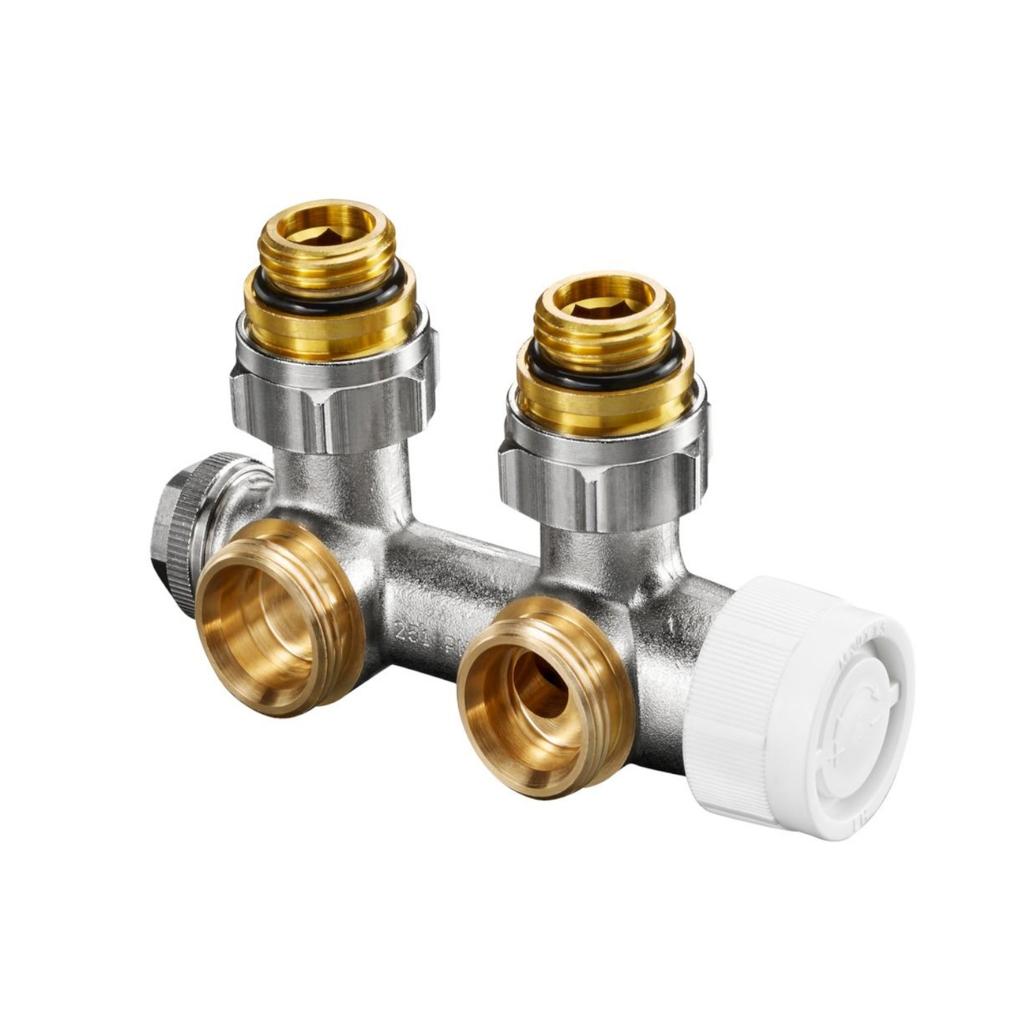 Spar-Set Oventrop Multiblock T Eckform Mittelanschluss Heizkorper wei? ...