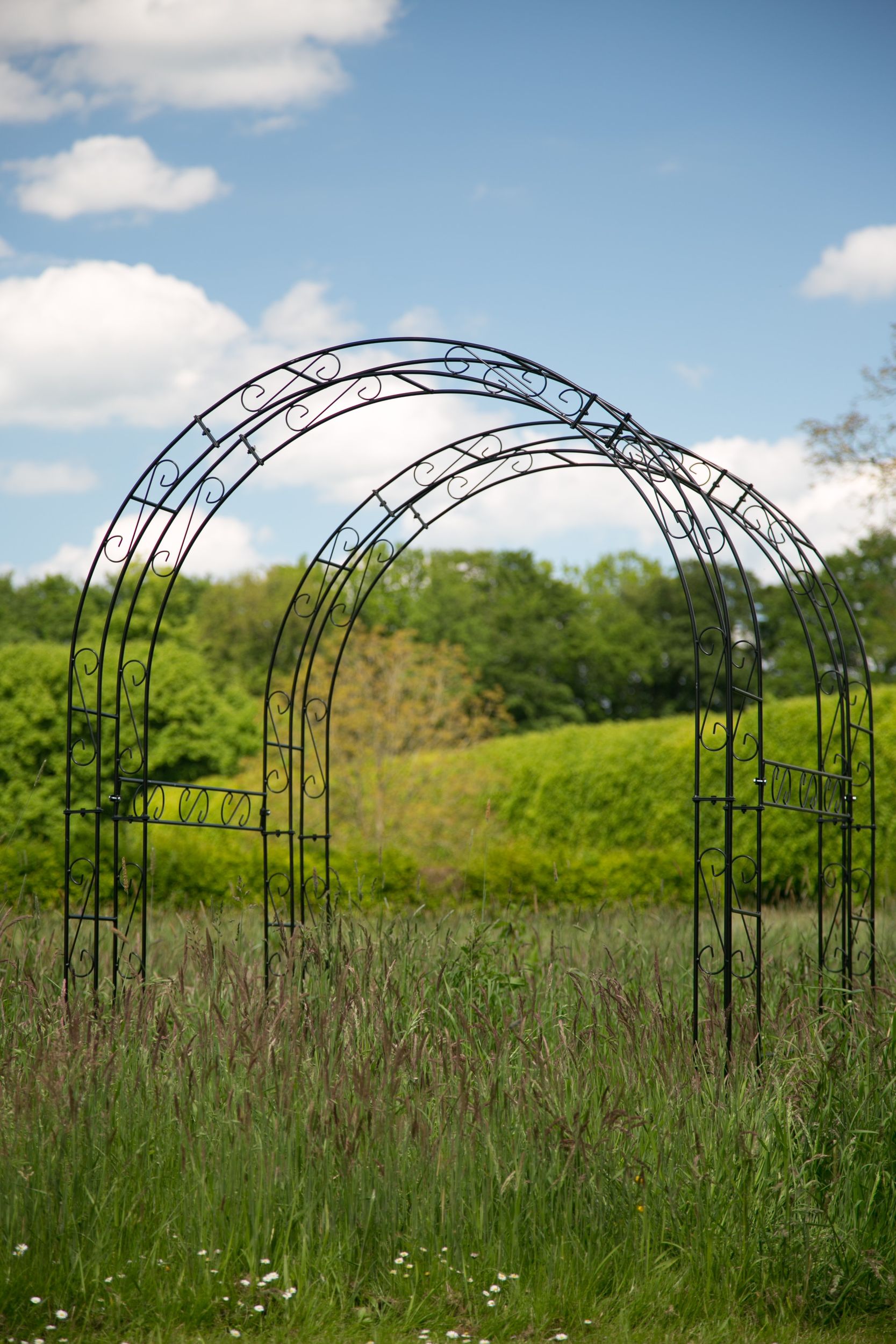 Gartendeko Metall Schwarz - GARTEN DEUTSCH