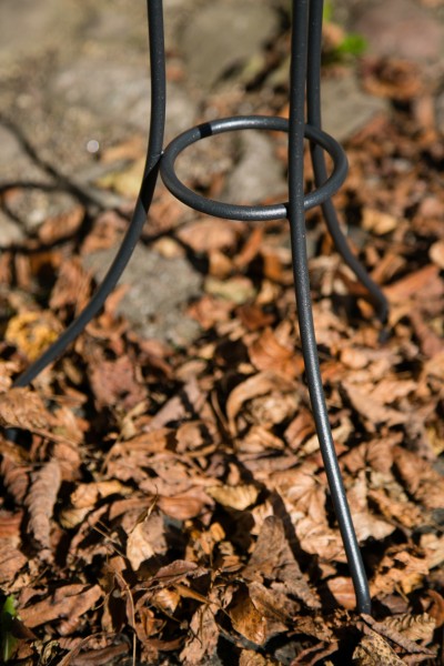 Dekoständer Kranzständer m.Teller Metallständer Höhe ca. 77,5 cm