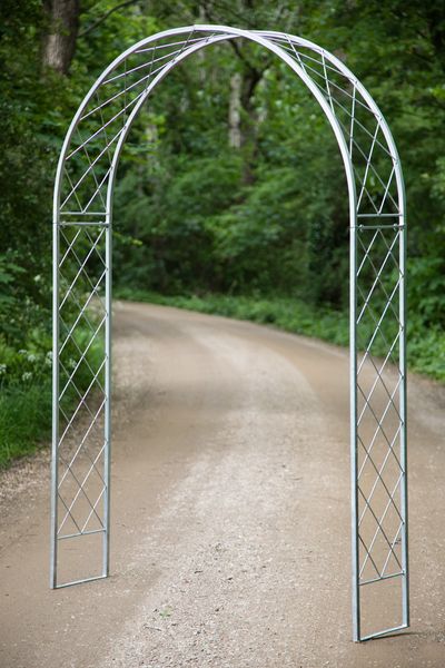 Rosenbogen Metall Lissabon / Breite: 150cm, Zink