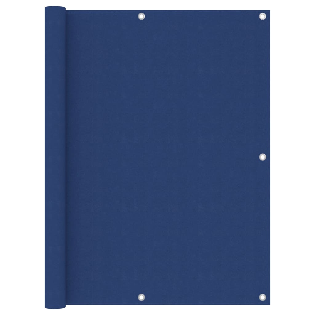 Balkon-Sichtschutz Blau 120x600 cm Oxford-Gewebe 140309