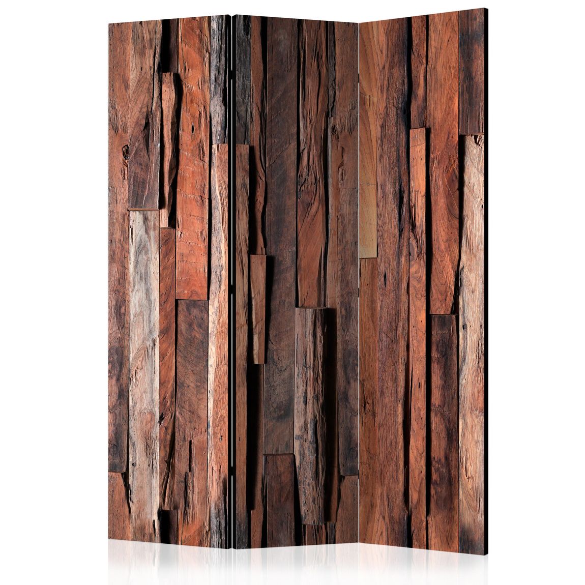 3-teiliges Paravent - Honey Boards [Room Dividers] 135x172 cm