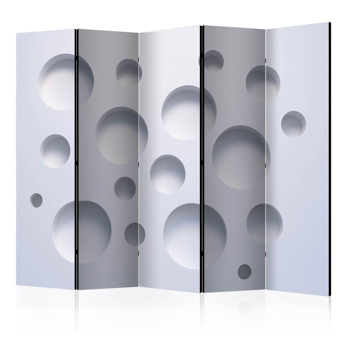 5-teiliges Paravent - Harmony of Modernity II [Room Dividers] 225x172 cm