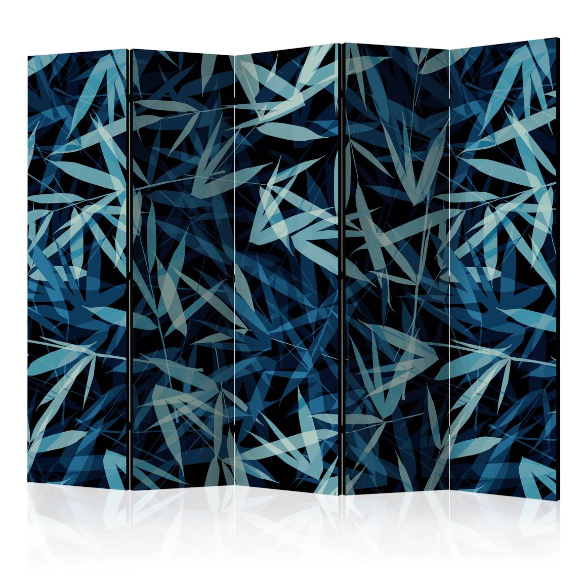 5-teiliges Paravent - Wild Nature at Night II [Room Dividers] 225x172 cm