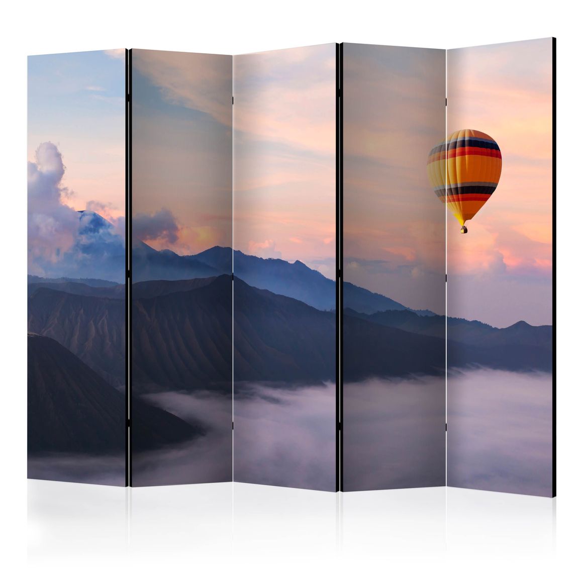 5-teiliges Paravent - It Is Worth Dreaming II [Room Dividers] 225x172 cm