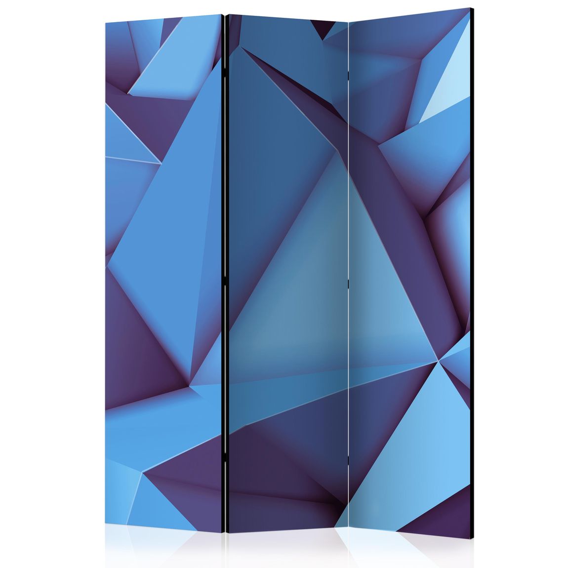 3-teiliges Paravent - Royal Blue [Room Dividers] 135x172 cm