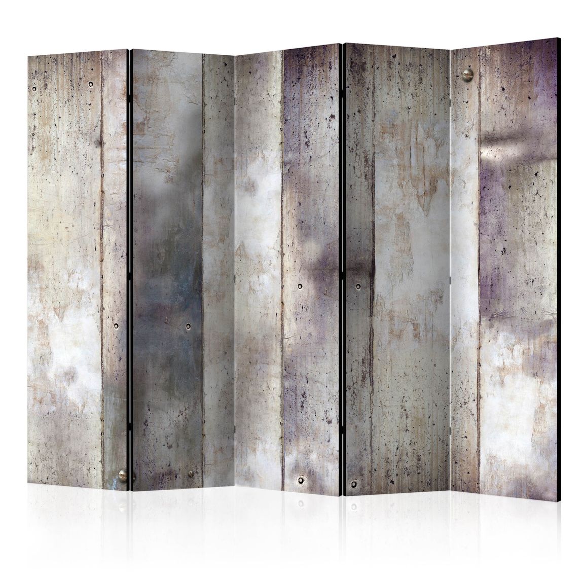 5-teiliges Paravent - Shades of gray II [Room Dividers]
