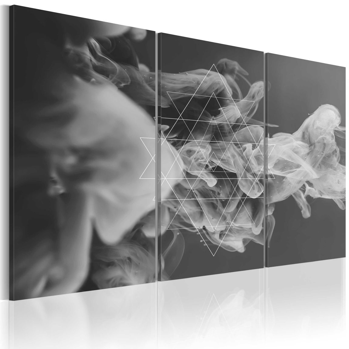 Wandbild - Rauch und Symmetrie