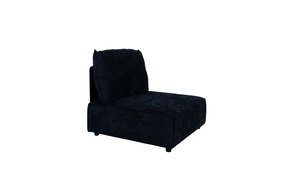 Sofa HUNTER 1,5-Sitzer mit Rücken Blau