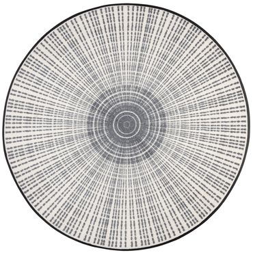 Runde wash+dry Fu&szlig;matte Cascara grey waschbare Schmutzmatte – Bild 2