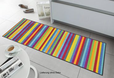 Salonloewe Fu&szlig;matte Lund bunt T&uuml;rvorleger L&auml;ufer  – Bild 4