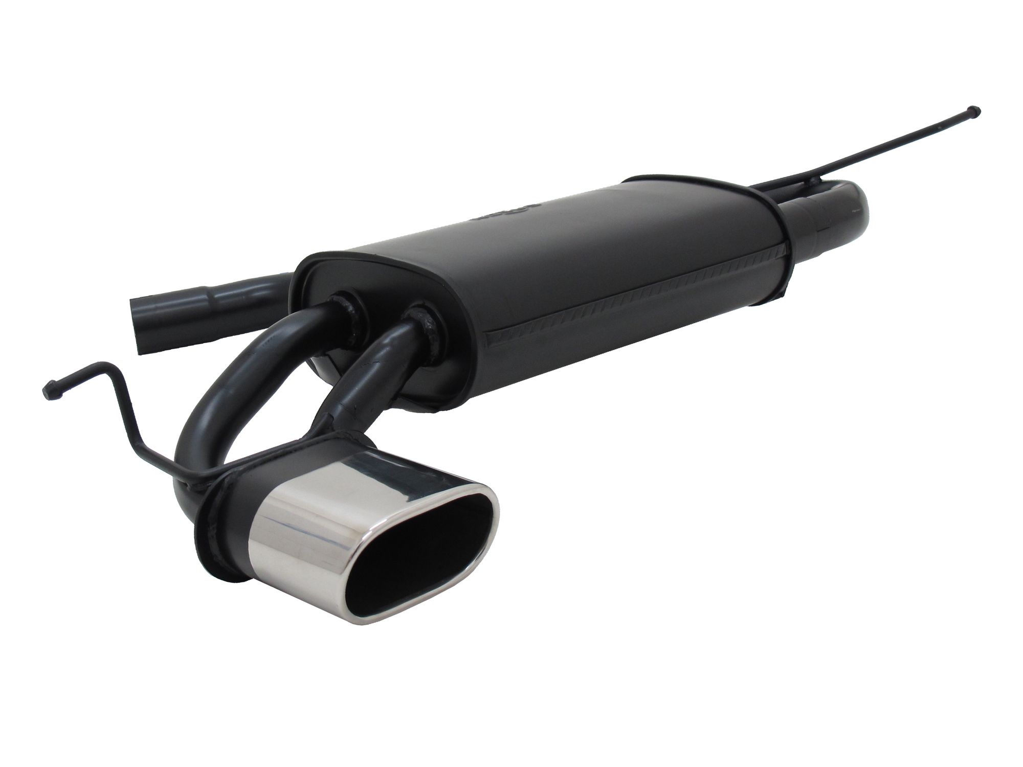 NOVUS Sportauspuff VW Golf 6 1K ohne Stoßstangenausschnitt 1.2 TSI 1.4