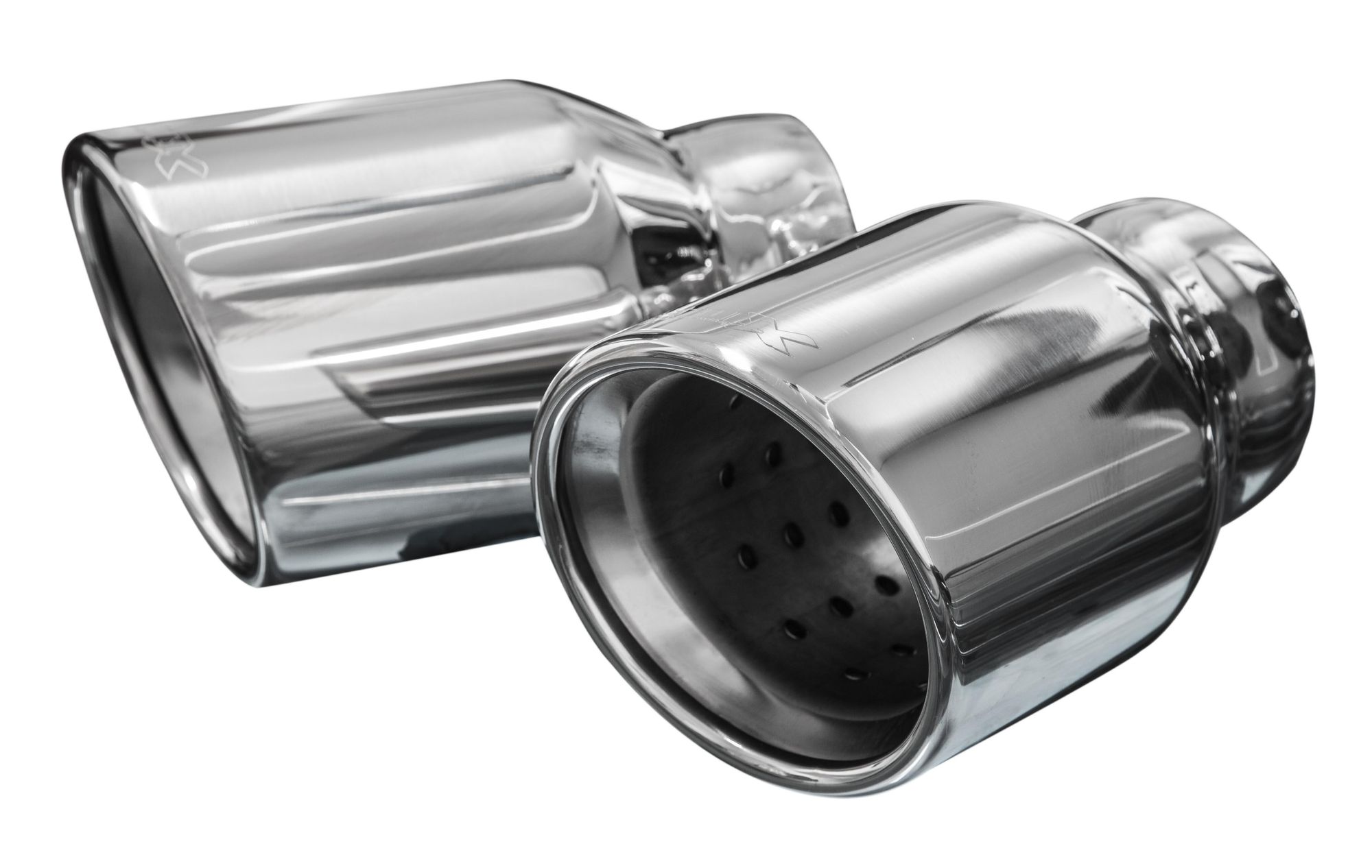 Bull-X 76mm Sportauspuff Komplettanlage ab KAT VAG02 Y-Style
