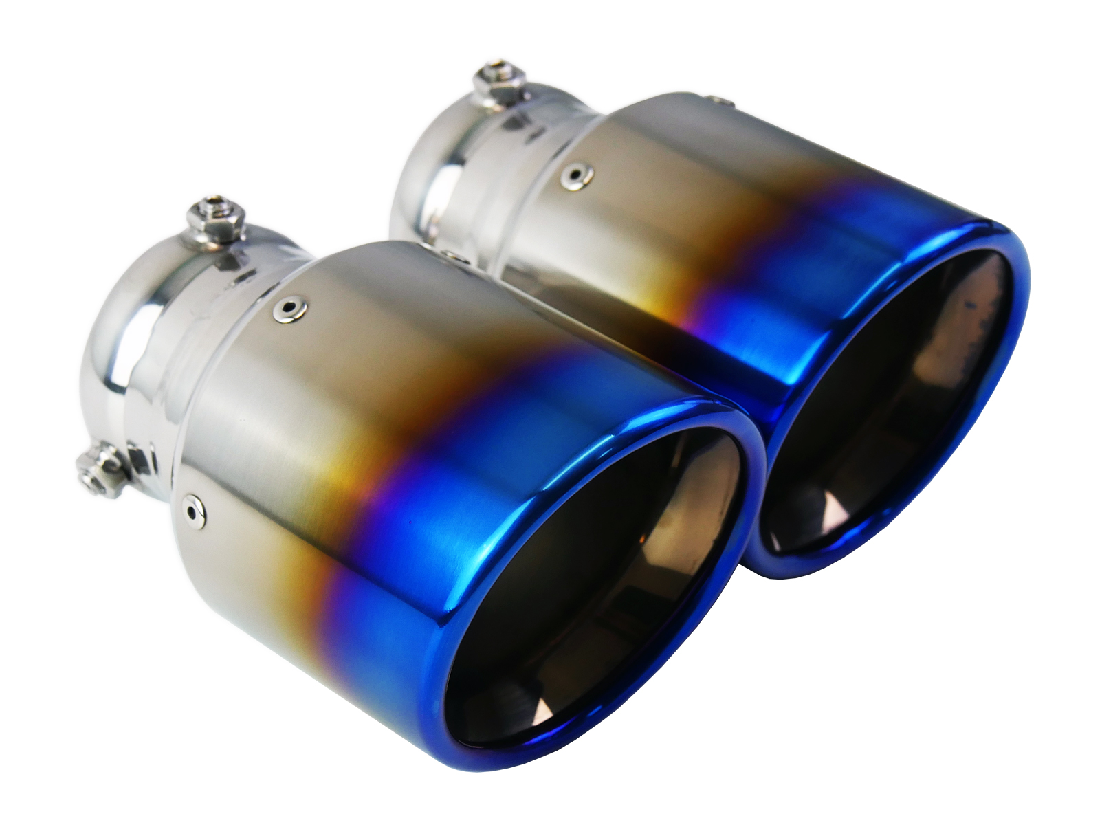 Bull-X 76mm Sportauspuff Komplettanlage ab KAT VAG02 Y-Style