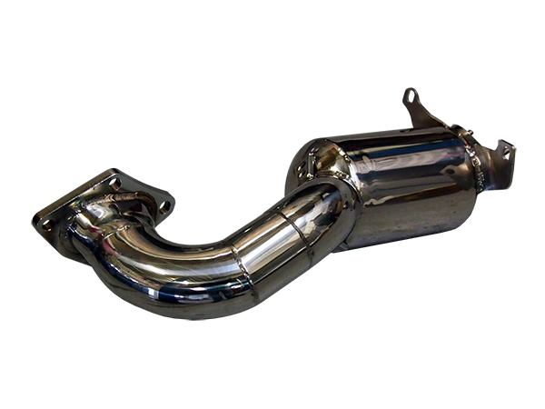 Bull-X Downpipe mit Kat-Attrappe für VAG mit Kompressoraufladung