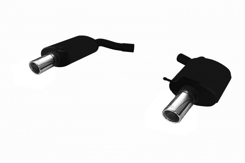 ULTER Duplex Sportauspuff VW Golf 6 Fließheck Bj. 2008 - 2013 - 4x70mm