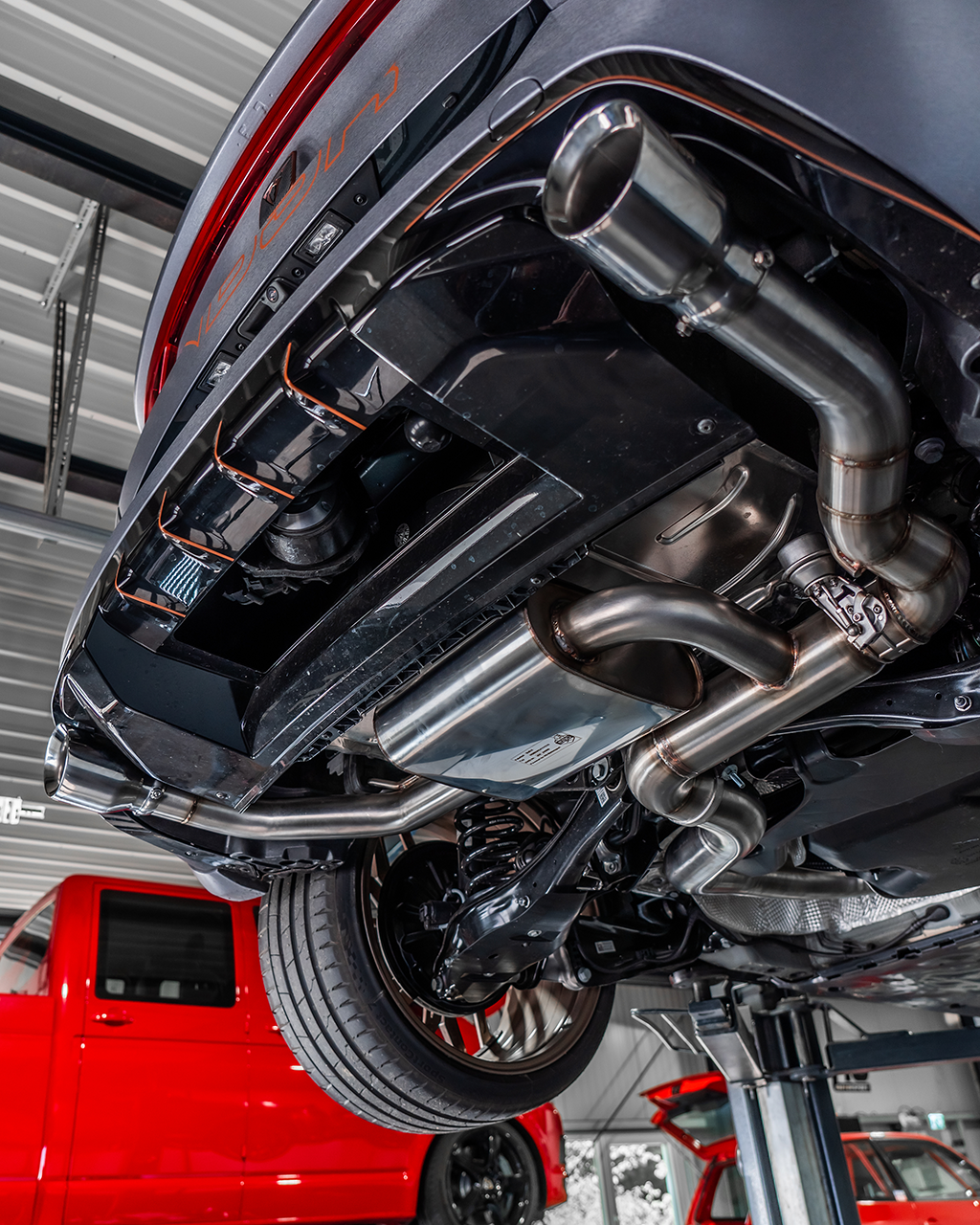 Auspuffblende Herzform - 2,5 Zoll Edelstahl Für Auto Auspuffrohr