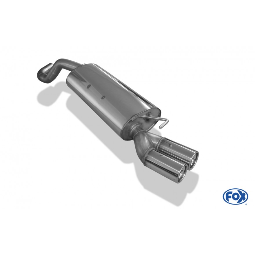 FOX Sportauspuff VW Golf 4 - 2x76 Typ 13 | Sportauspuff online ...