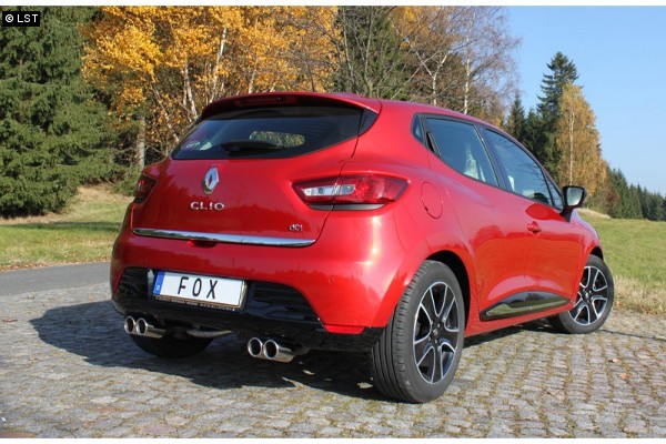 Fox Duplex Sportauspuff Renault Clio 4 1 0l 1 2l 1 5d 2x76mm Typ 16 Rechts Links Sportauspuff Online Bestellen Sportauspuff Store De
