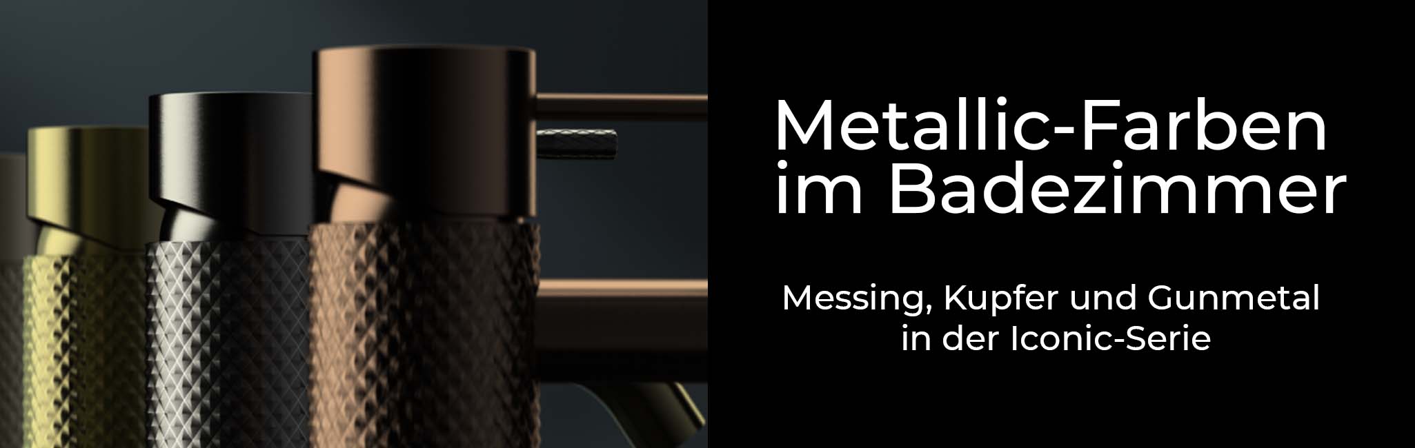 Metallic-Farben im Badezimmer