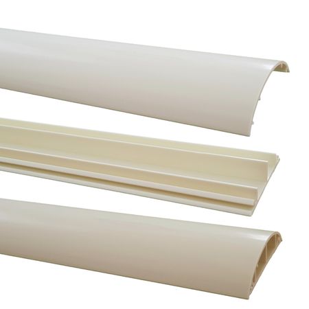 Fussboden Kabelkanal 1m selbstklebend 70mm breit grau