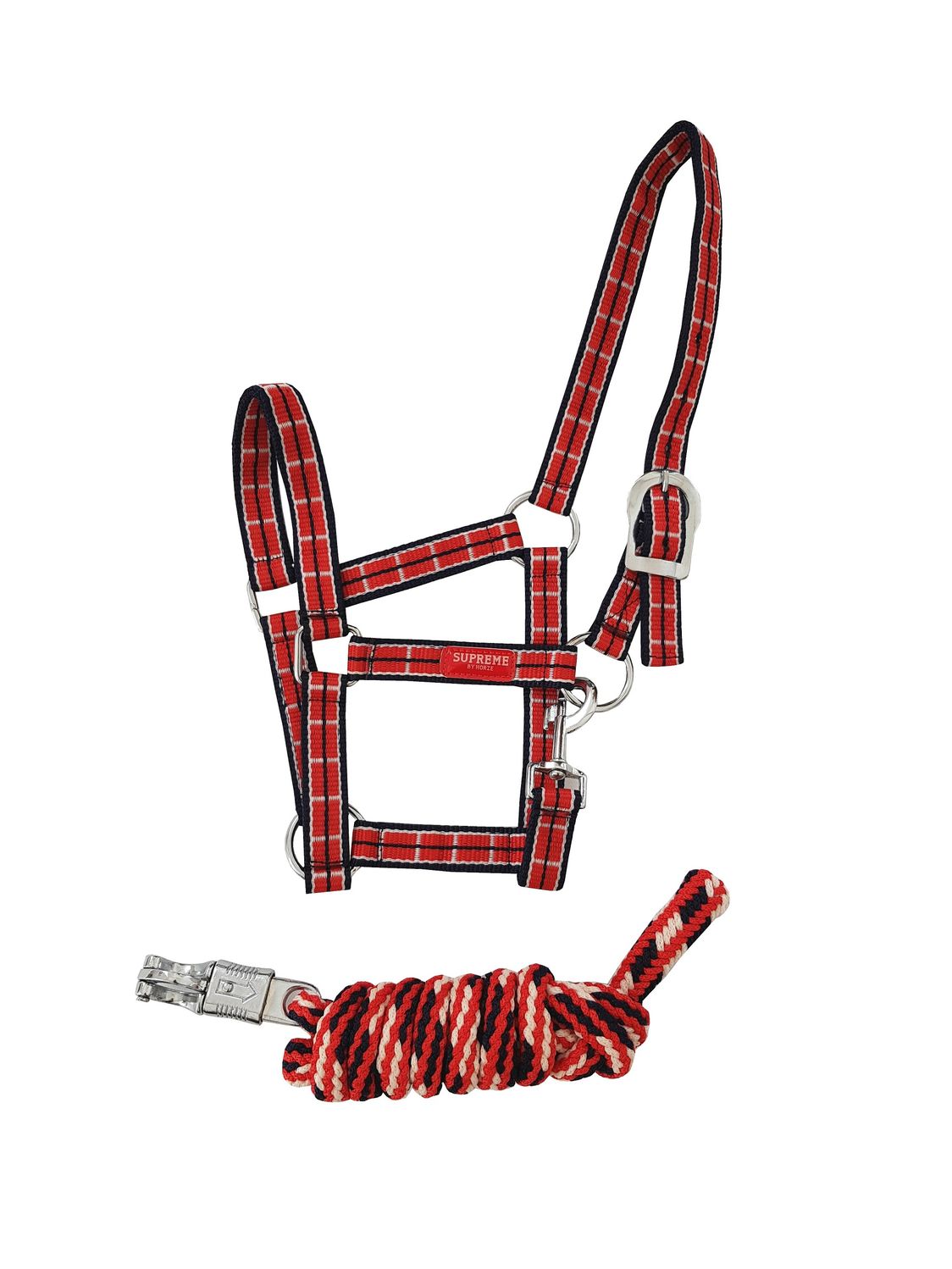 AKTION Pferde Halfter Strick In Attraktiven Muster 1 Set Pony Cob 